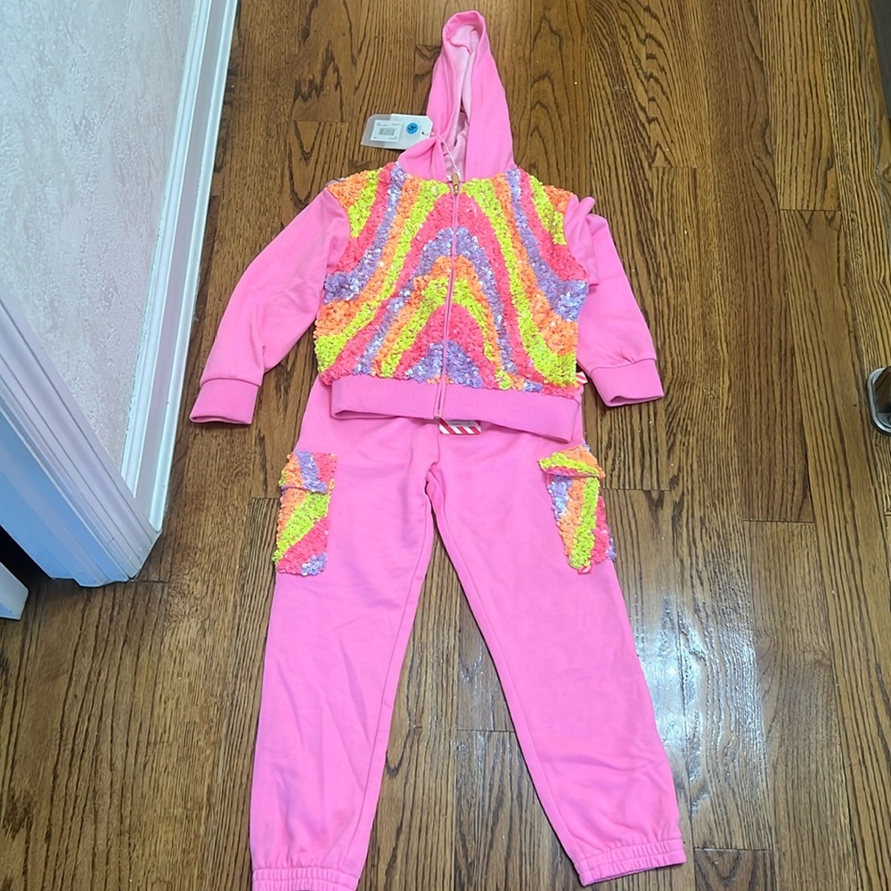 BNWT BillieBlush Sequin Matching Set